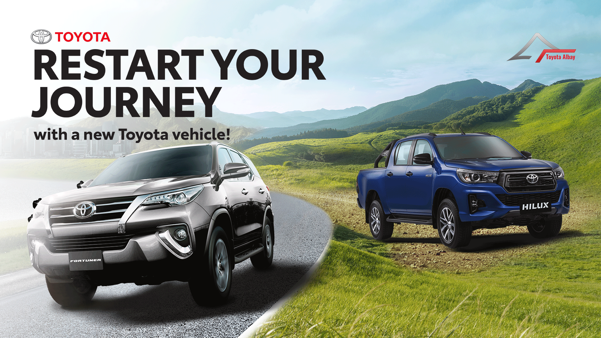 More Great Deals At Toyota Albay This August With The Restart Your Journey Promo Toyota Albay Toyota Albay